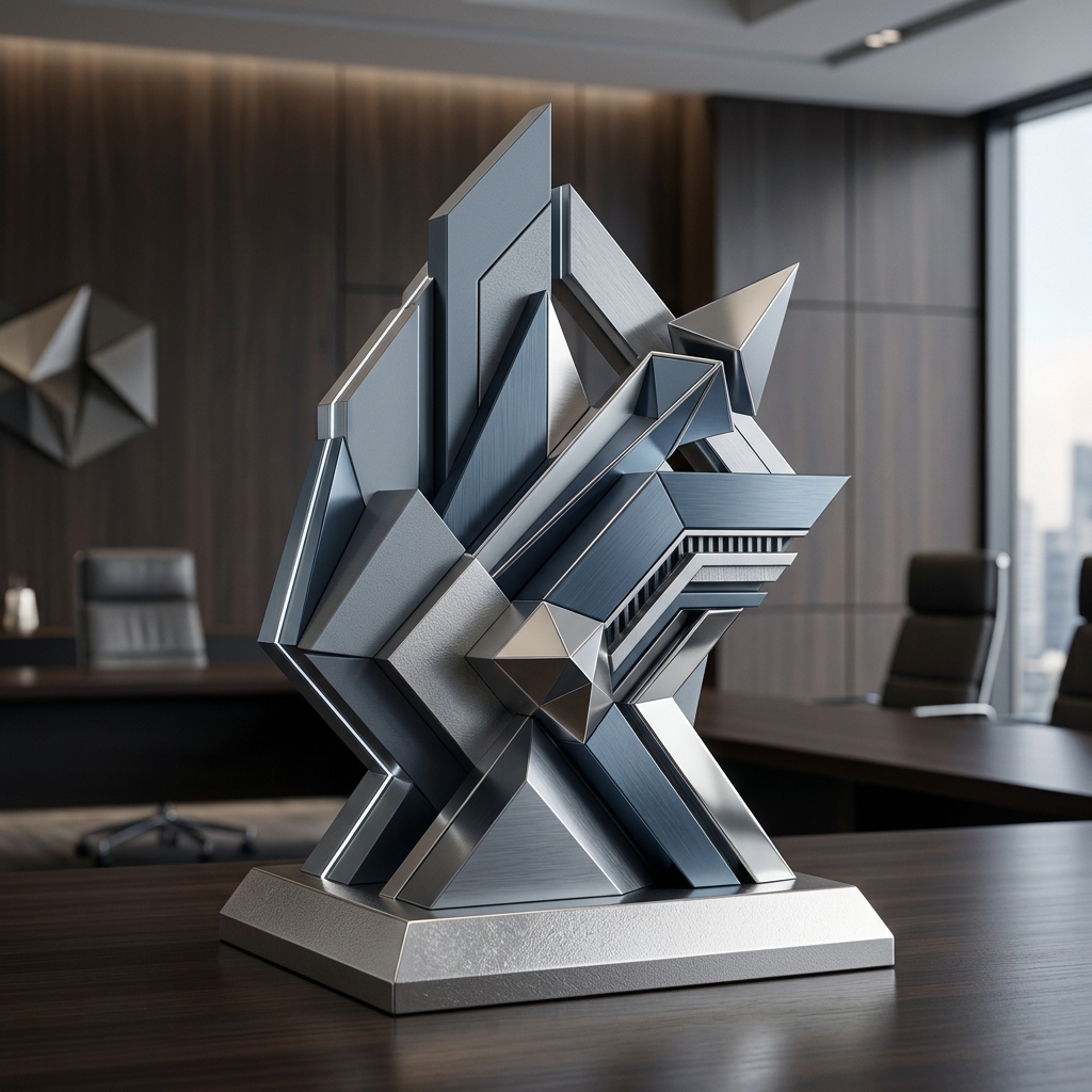 Strategic corporate alignment artwork